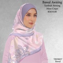 Tudung Bawal (Square Hijab) in TRD0037