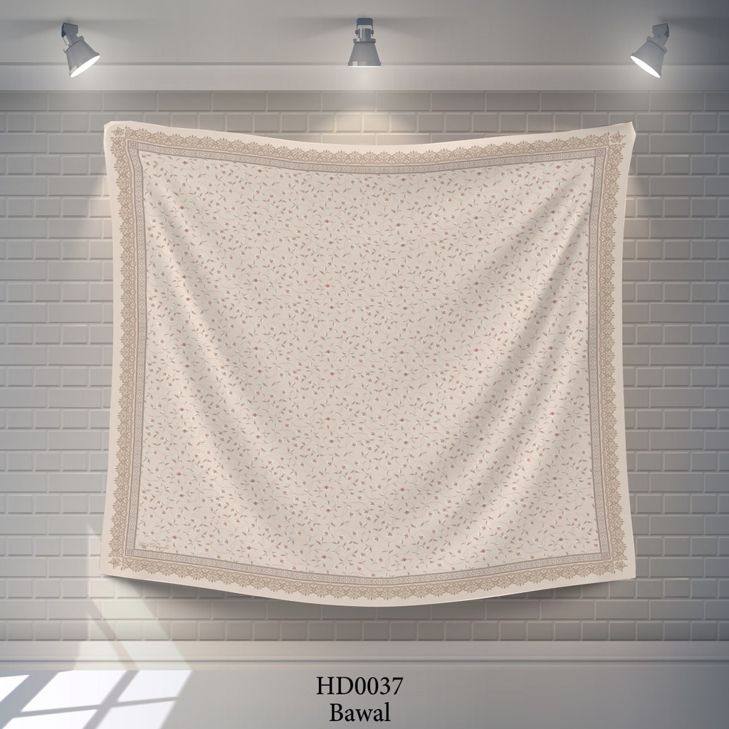 Tudung Bawal (Square Hijab) in HD0037