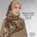 Tudung Bawal (Square Hijab) in HD0115