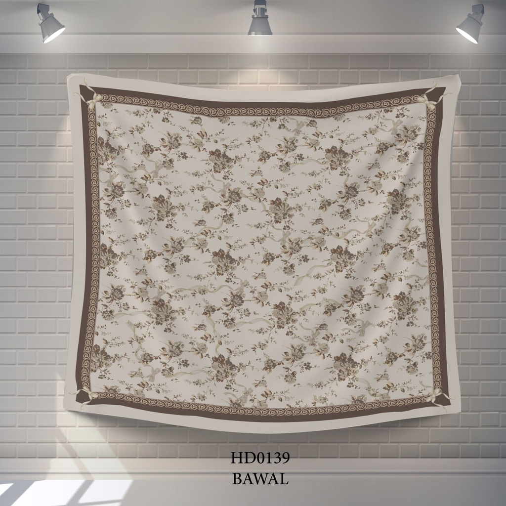 Tudung Bawal (Square Hijab) in HD0139