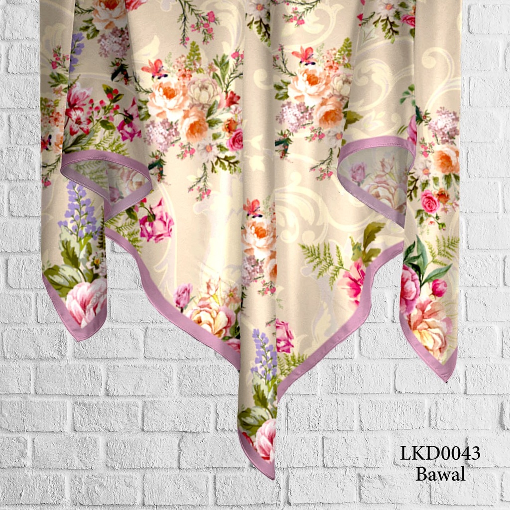 Tudung Bawal (Square Hijab) in LKD0043