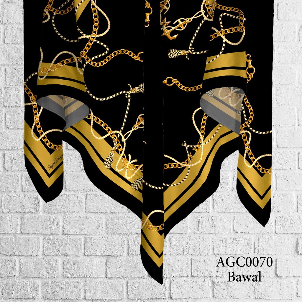 Tudung Bawal (Square Hijab) in AGC0070