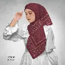 Afia Series in Maroon (HD0198)