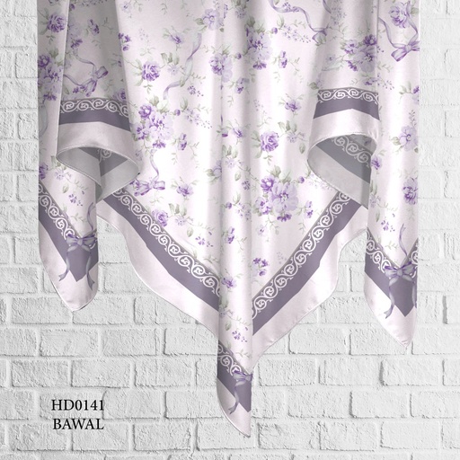 Tudung Bawal (Square Hijab) in HD0141